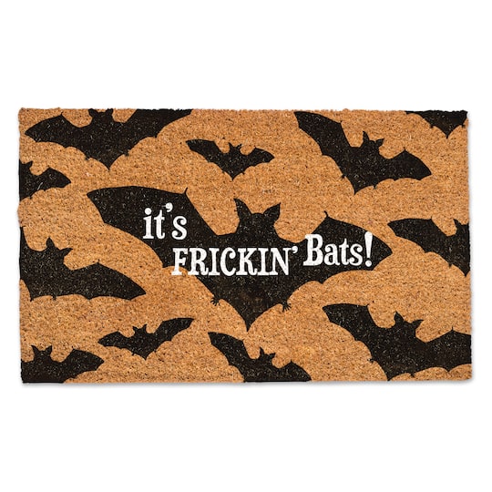 Michaels, It's Frickin Bats! Door Mat – Category: Doormats